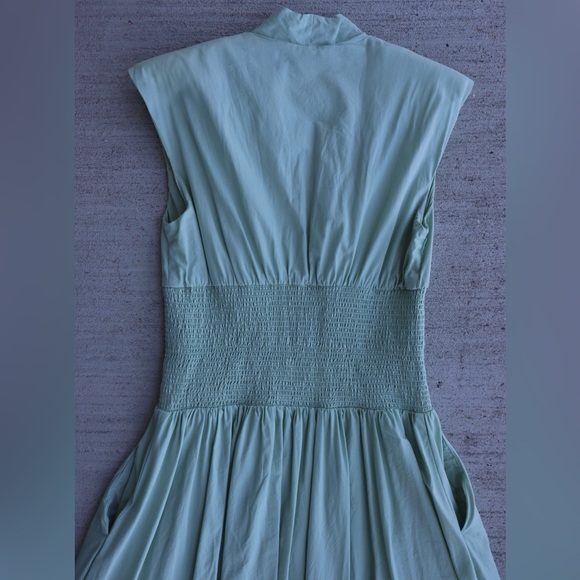 The Tommie Zip-Front Midi Dress from Anthropologie - Picture 9 of 10